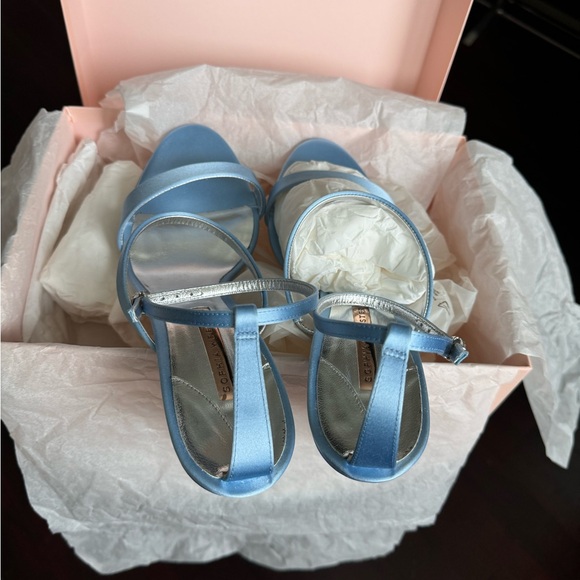 Sophia Webster ‘Rosalind’ Heeled Sandals. Women's, Light Blue- Size 44 - Picture 6 of 13